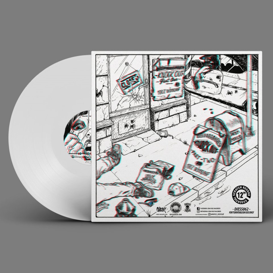 [58009] Ugly Mac Beer - Beep Aaah Fresh 3D (12" | White)
