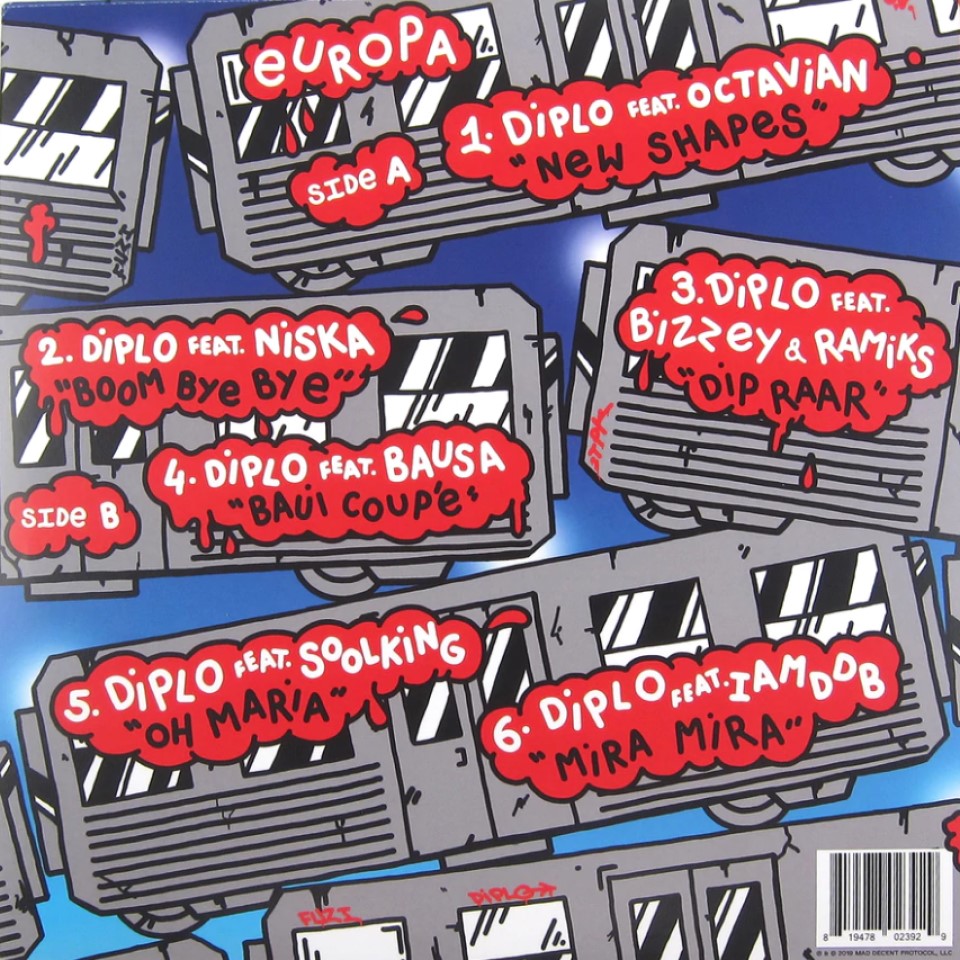 [1548] Diplo - Europa (12" | Translusent Splattered Vinyl)