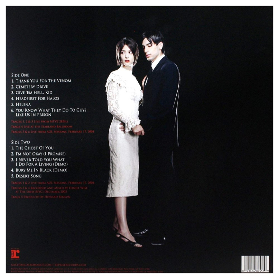 [35871] My Chemical Romance - Life On The Murder Scene (LP | Clear With Red Splatter)