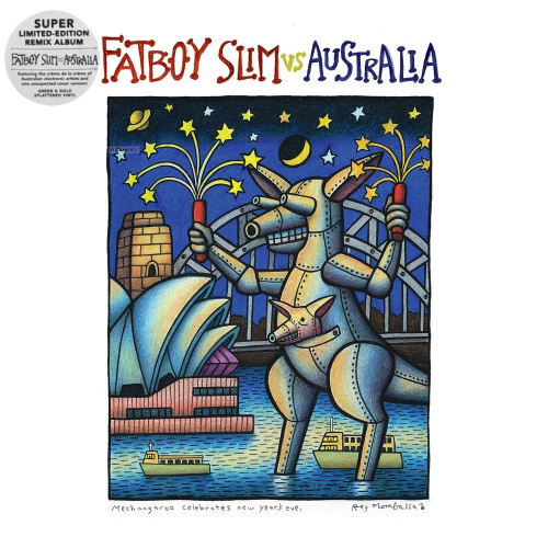 [1883] Fatboy Slim - Fatboy Slim vs Australia (LP | Green w/ Gold Splatter)