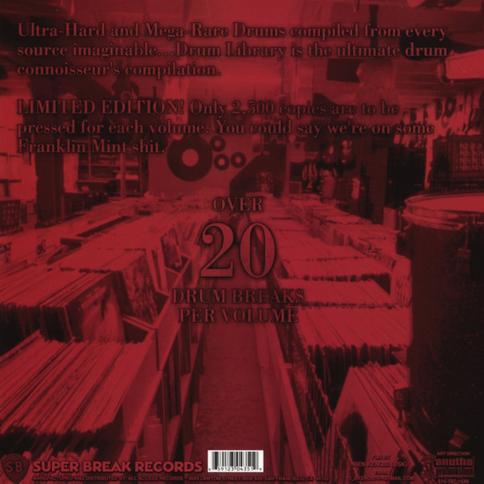 [27838] Dj Paul Nice - Drum Library V.12 (LP)