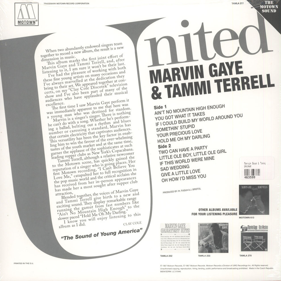 [42138] Marvin Gaye & Tammi Terrell - United (LP)