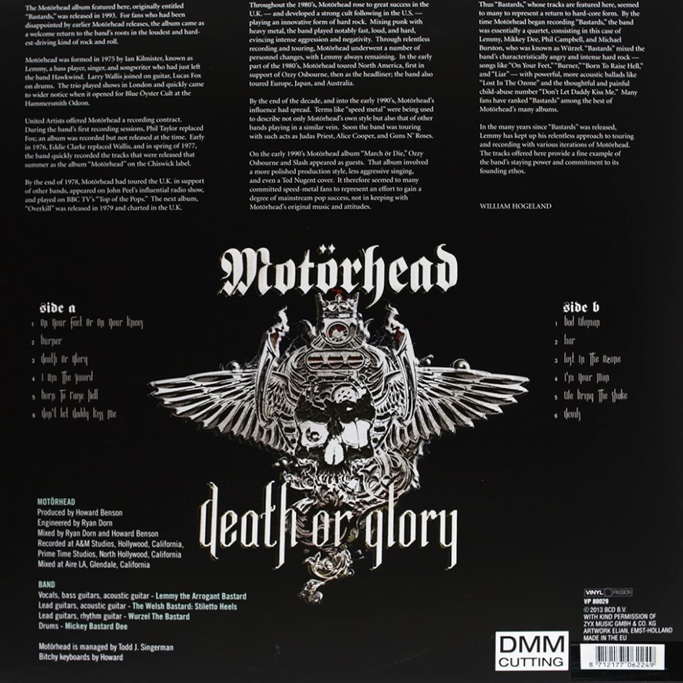 [11288] Motörhead - Death Of A Glory (LP)