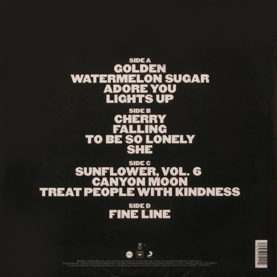 [50140] Harry Styles - Fine Line (2LP | Black & White Splatter)
