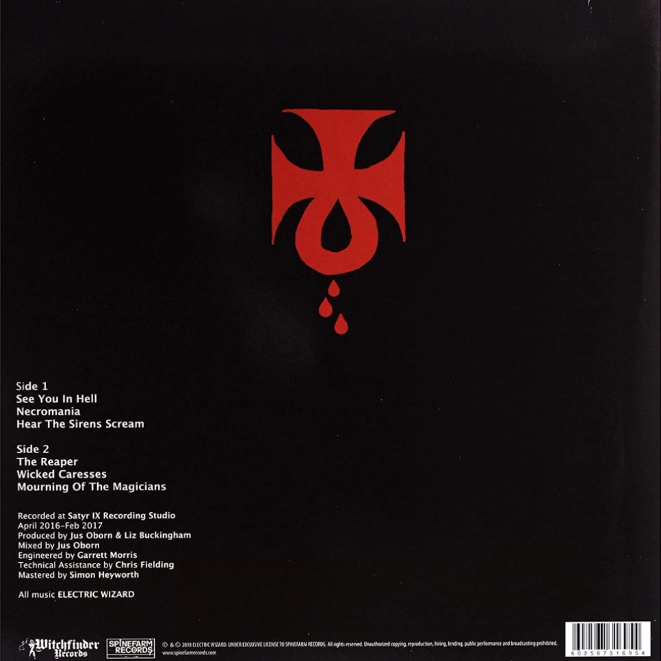 [40462] Electric Wizard - Wizard Bloody Wizard (LP | White / Red splatter)