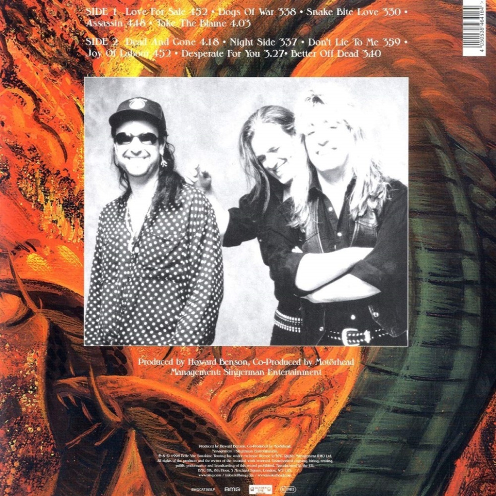 [16627] Motörhead - Snake Bite Love (LP)