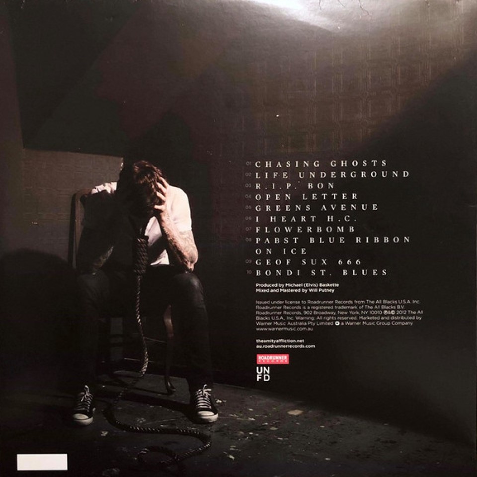 [47010] The Amity Affliction - Chasing Ghosts (LP | Yellow (Lemon) Opaque)