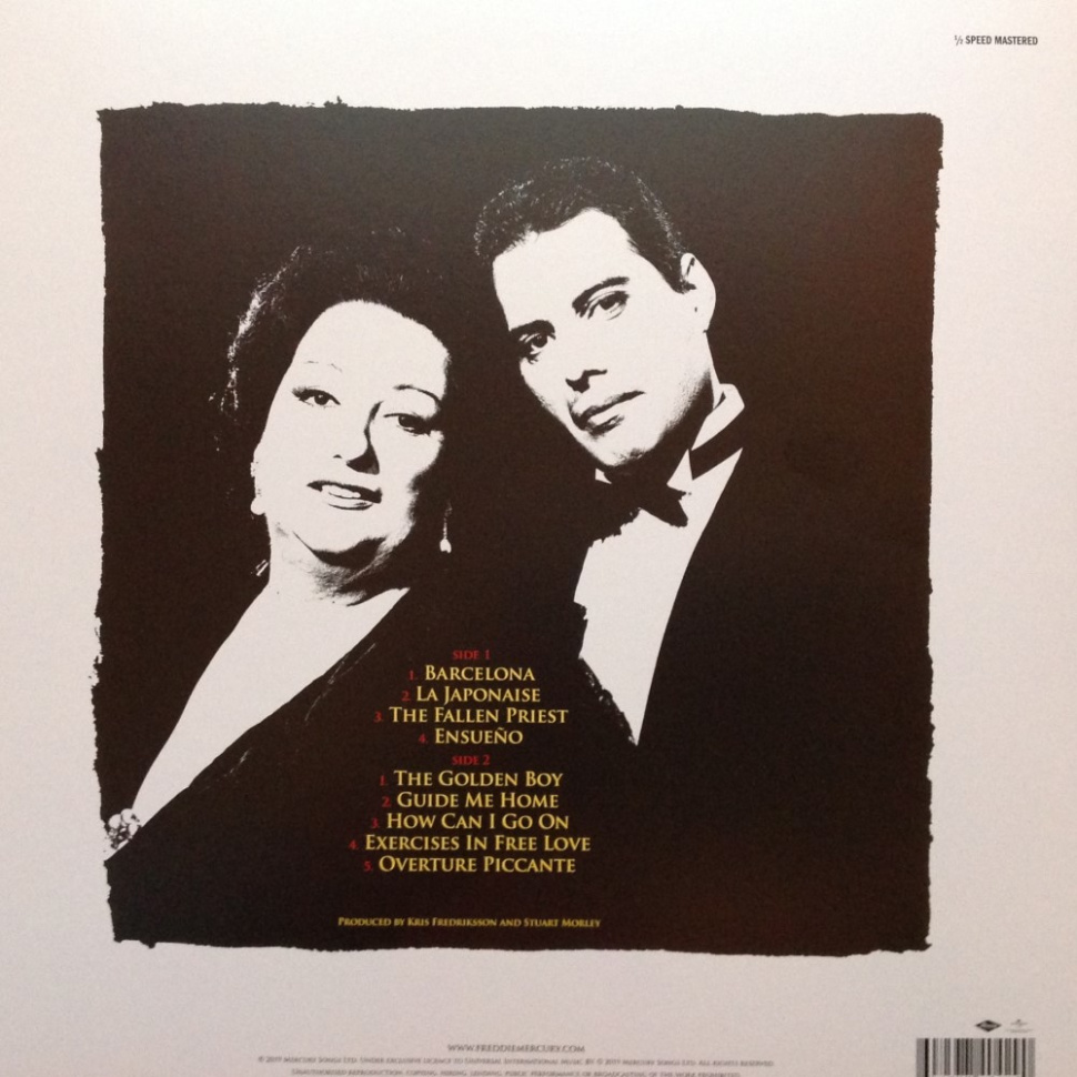 [54445] Freddie Mercury & Montserrat Caballe - Barcelona (LP)