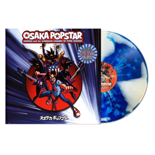 [71510] Osaka Popstar - Osaka Popstar And The American Legends Of Punk (LP | Blue/White Spaltter)