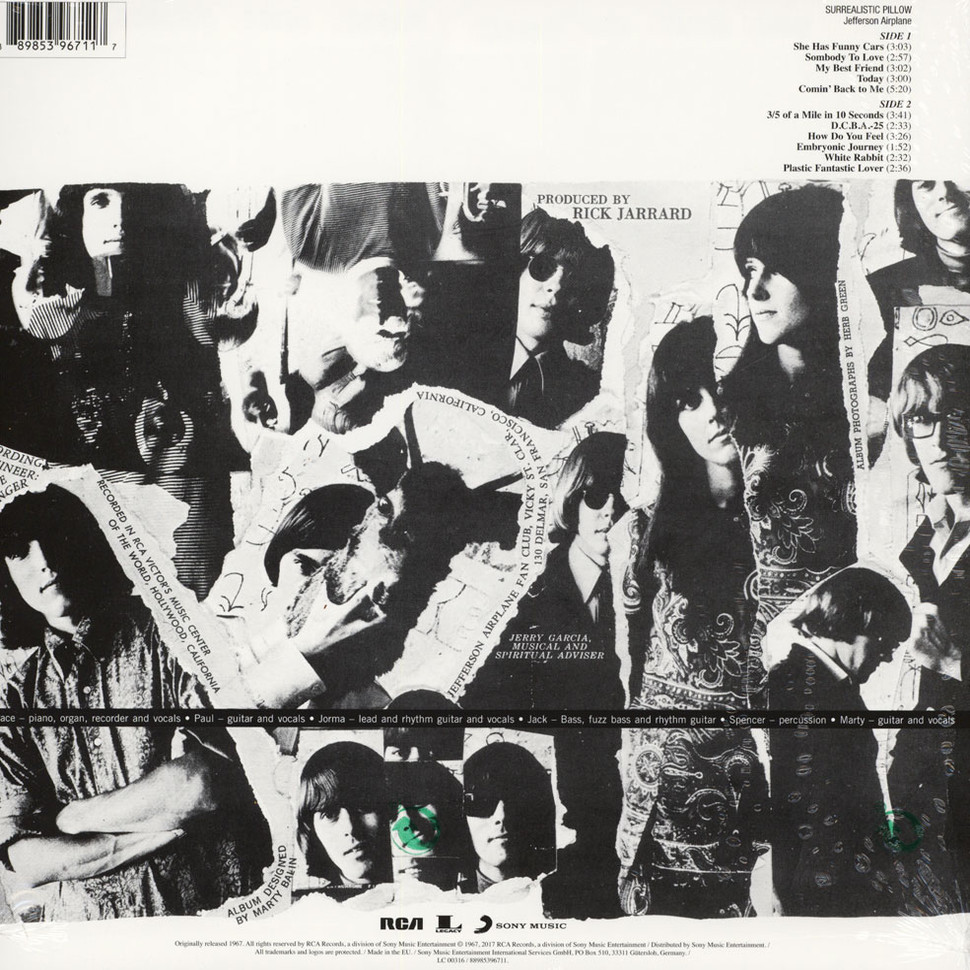 [39145] Jefferson Airplane - Surrealistic Pillow (LP)