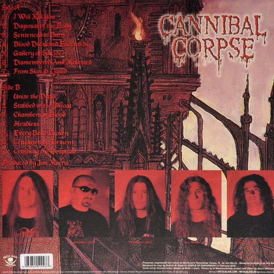 [688] Cannibal Corpse - Gallery Of Suicide (LP)