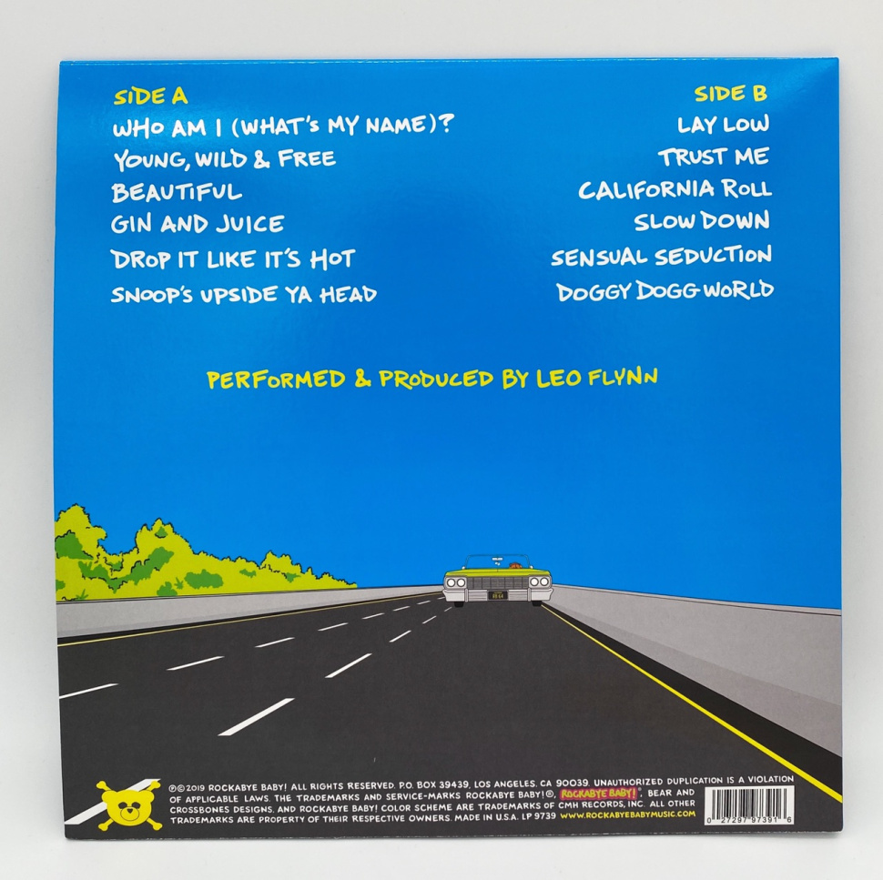 [25797] Rockabye Baby! - Lullaby Renditions Of Snoop Dogg (LP | Yellow)