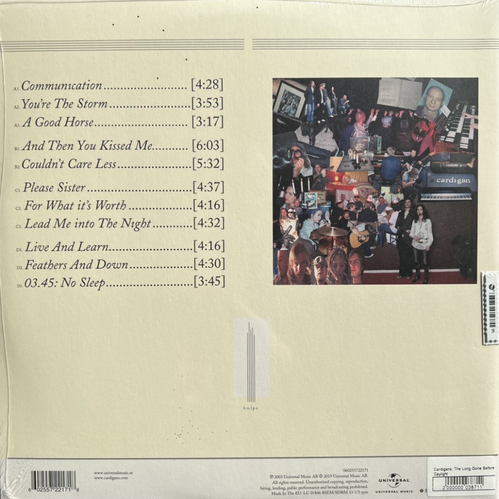 [38711] The Cardigans - Long Gone Before Daylight (2LP)