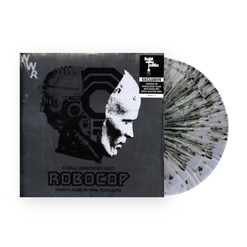 [71060] OST - Robocop (2LP | Clear w/ black/white splatter)