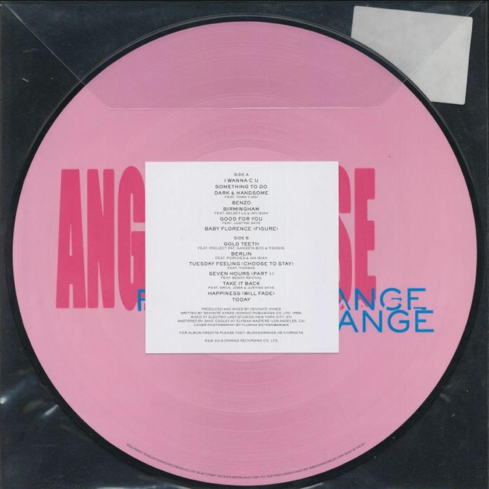 [40271] Blood Orange - Angel's Pulse (Picture Disc | Picture Disc)