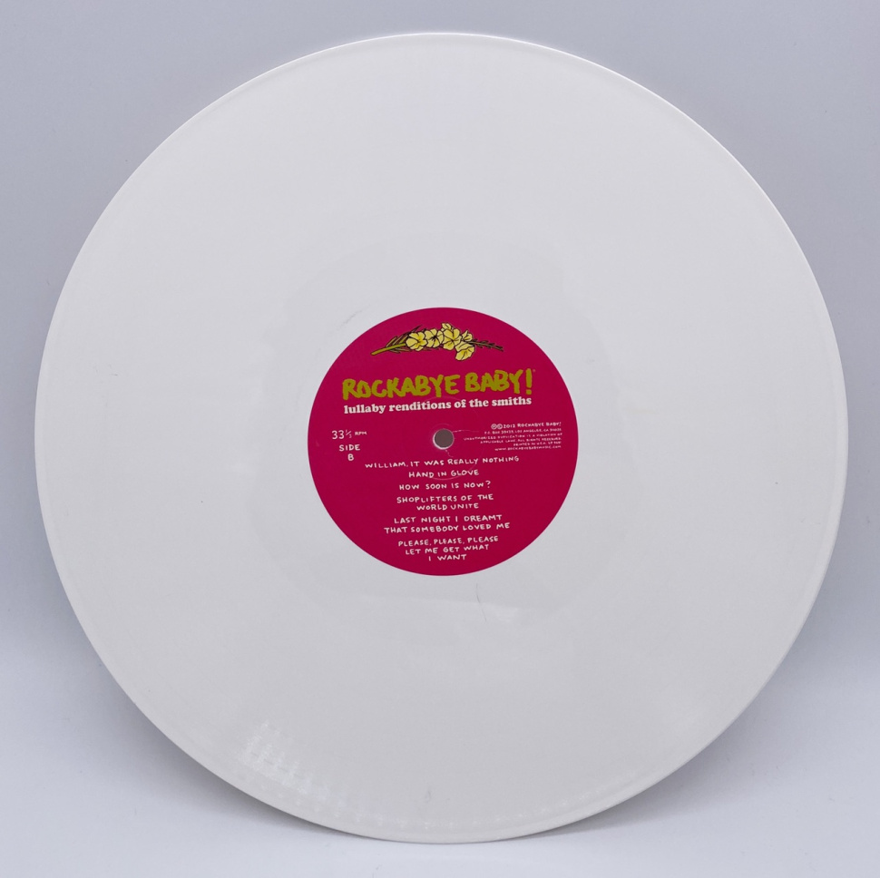 [25469] Rockabye Baby! - Lullaby Renditions Of The Smiths (LP | White Vinyl)