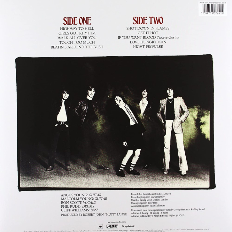[49052] AC/DC - Highway To Hell (LP)