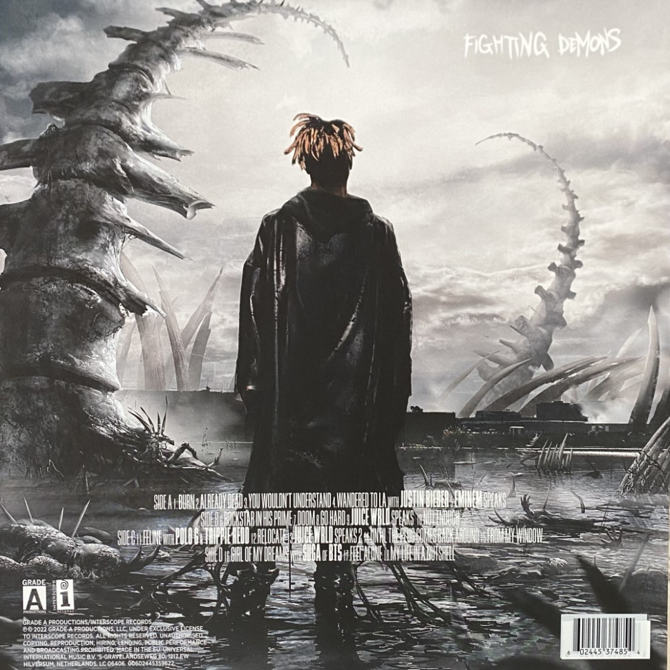 [60637] Juice Wrld - Fighting Demons (2LP | Cobalt Blue)