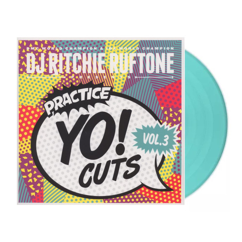 [25582] DJ Ritchie Ruftone - Practice Yo! Cuts 3 (12" | Teal)