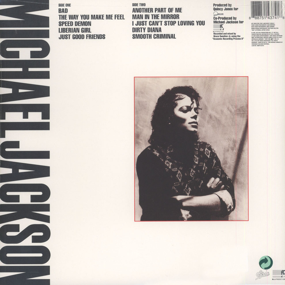 [9650] Michael Jackson - Bad (LP)