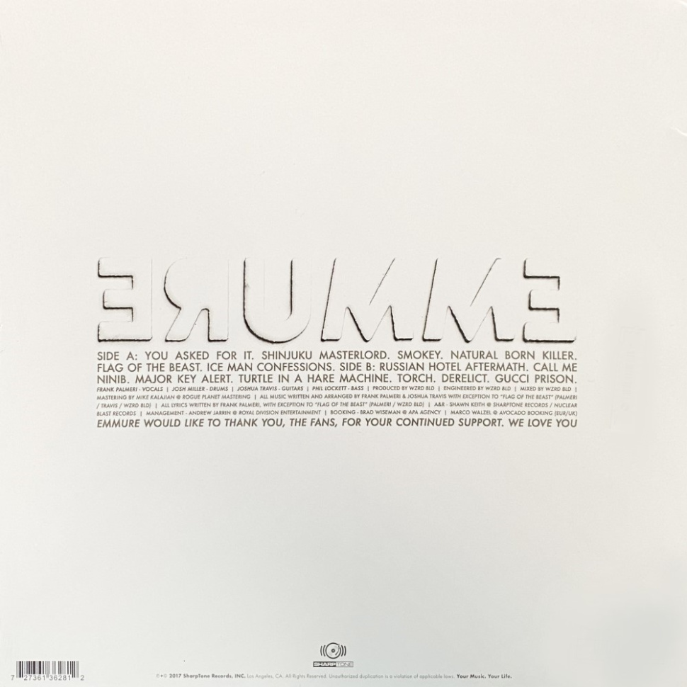[17433] Emmure - Look At Yourself (LP | White)