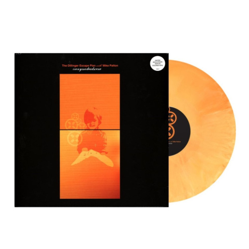 [68930] The Dillinger Escape Plan with Mike Patton - Irony Is A Dead Scene (12" | Yellow & Orange)
