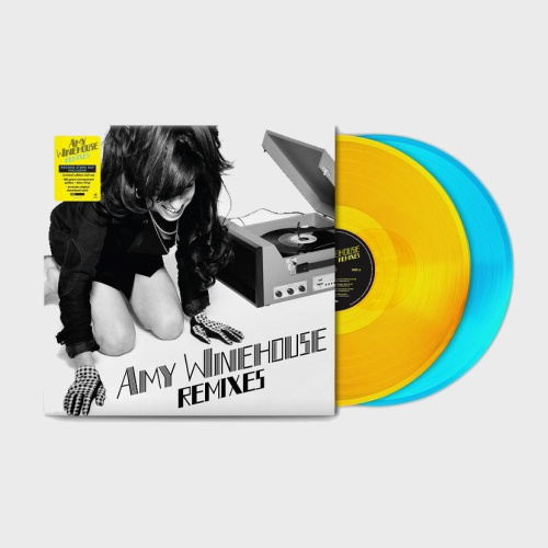 [47522] Amy Winehouse - Remixes (Yellow/Blue) (RSD 2021) (2LP | Yellow Translucent, Blue Translucent)