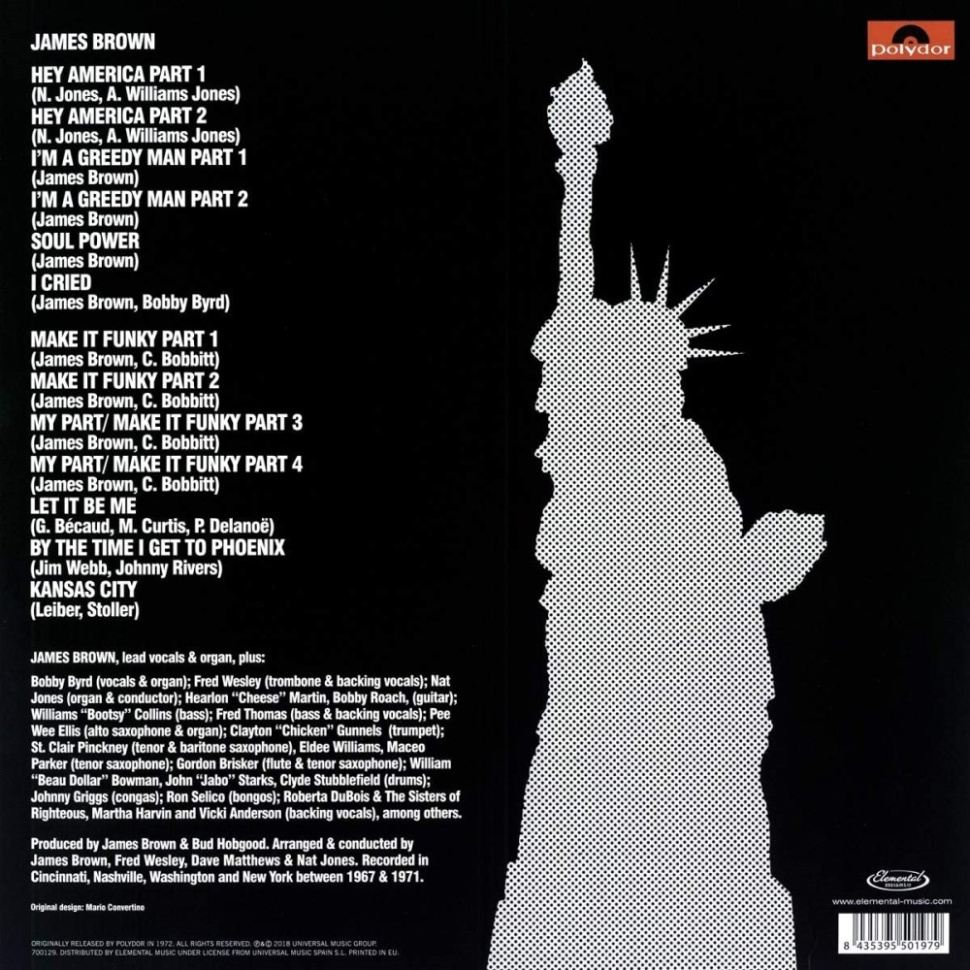 [794] James Brown - Hey America (LP)