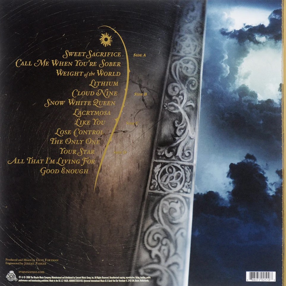 [49700] Evanescence - The Open Door (2LP | Grey Marbled)