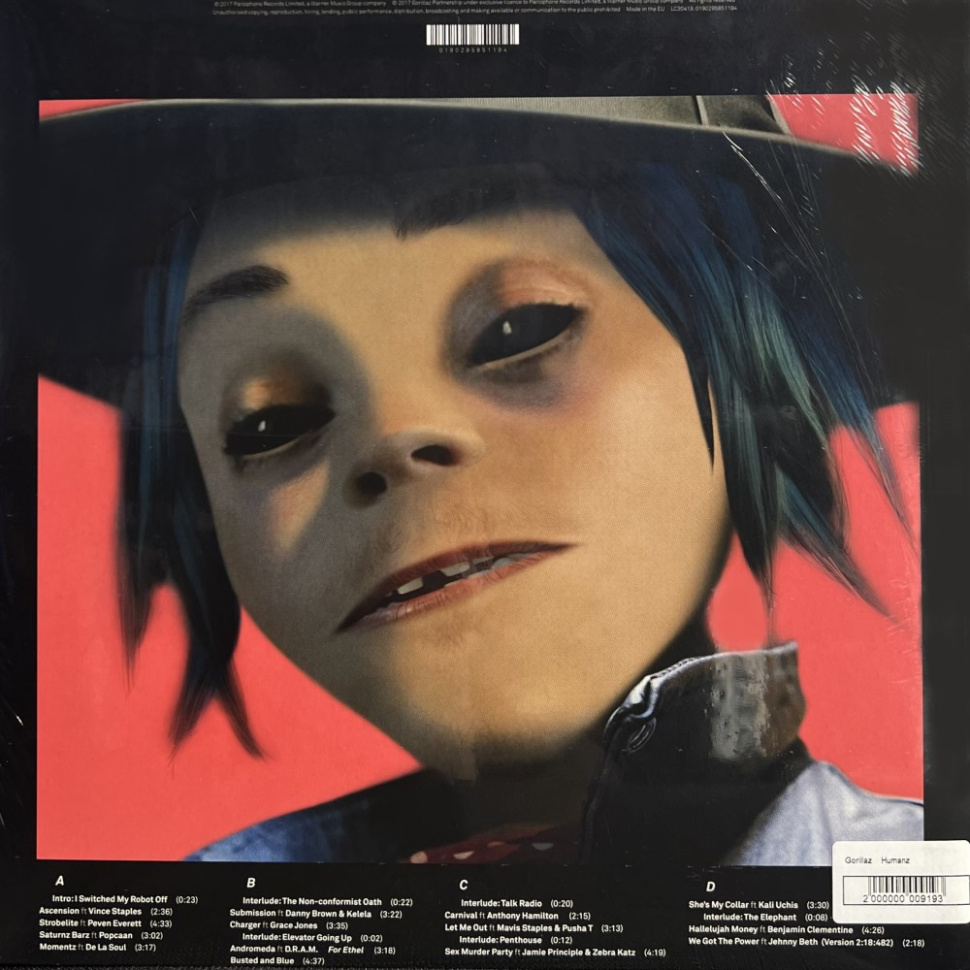 [9193] Gorillaz - Humanz (2LP)