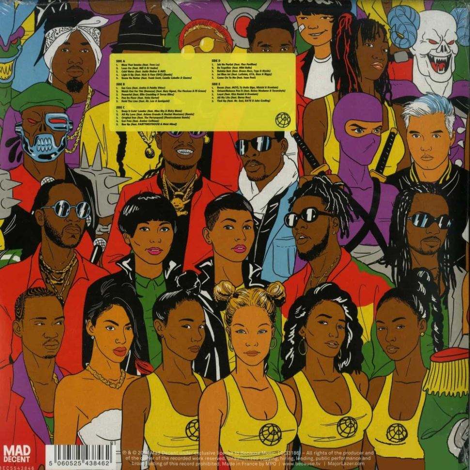 [3078] Major Lazer - Essentials (3LP + 2CD)