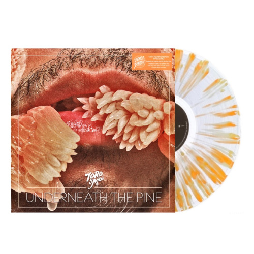 [69791] Toro Y Moi - Underneath The Pine (LP | Clear with Yellow and Orange Splatter)