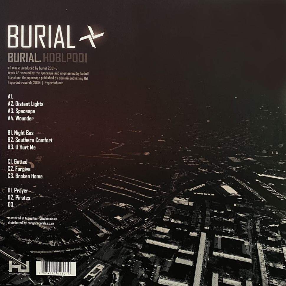 [7199] Burial - Burial (2 x 12")