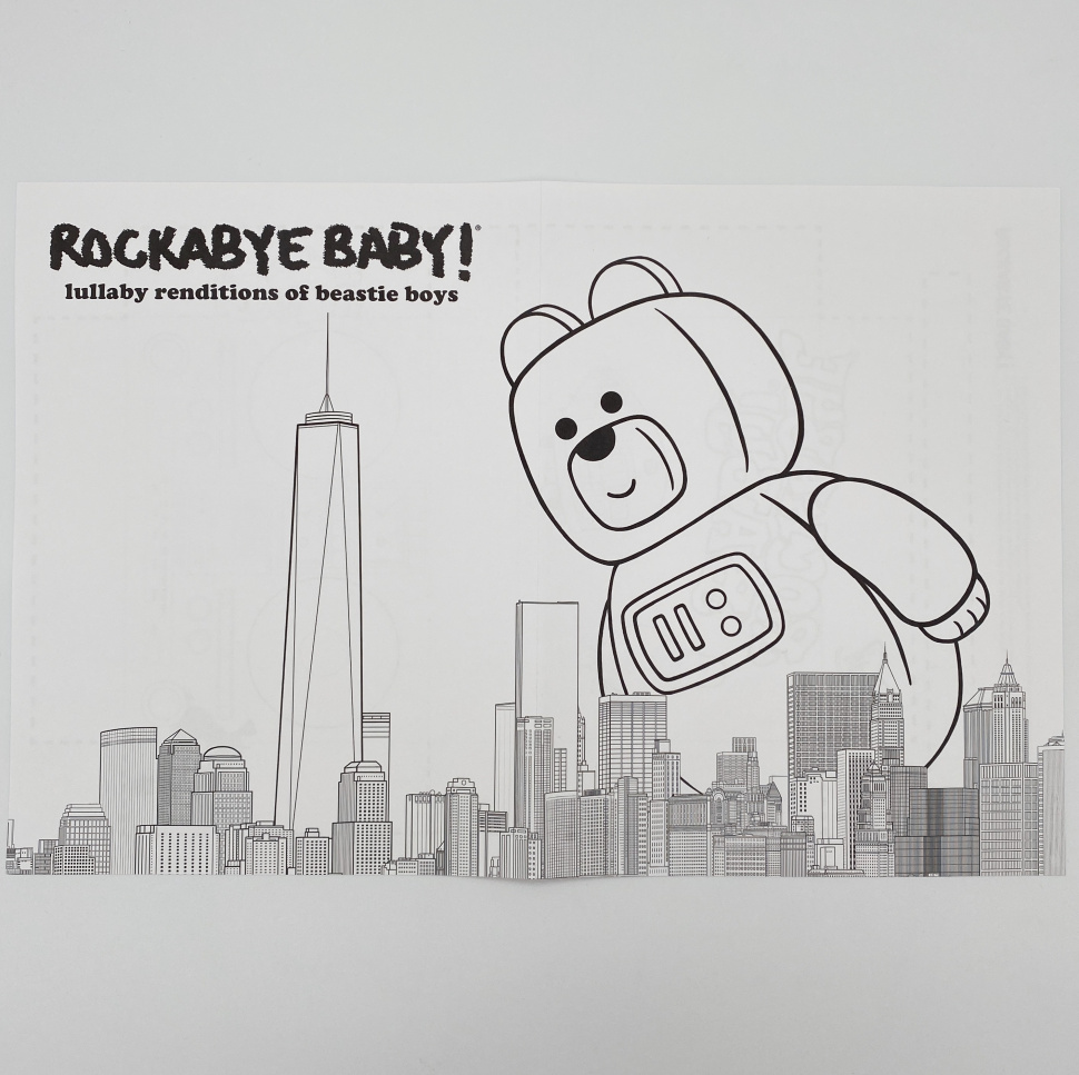 [25506] Rockabye Baby! - Lullaby Renditions Of Beastie Boys (LP | Translucent blue vinyl)