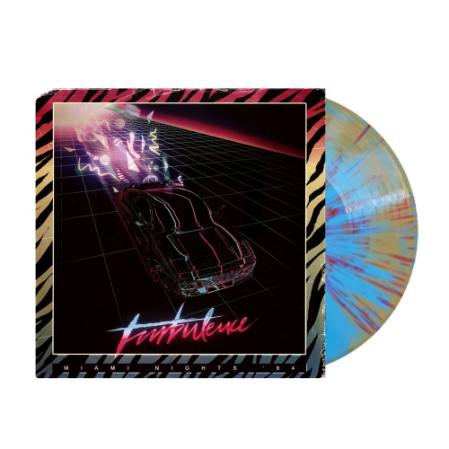[70490] Miami Nights '84 - Turbulence (LP | Gold/Blue Swirl w/ Red Splatter)
