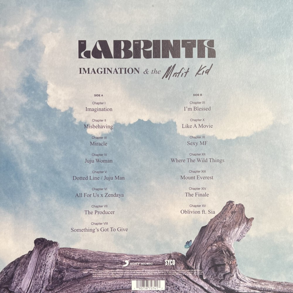 [39367] Labrinth - Imagination & The Misfit Kid (LP | Translucent)