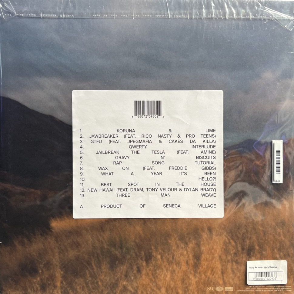 [20433] Injury Reserve - Injury Reserve (LP)