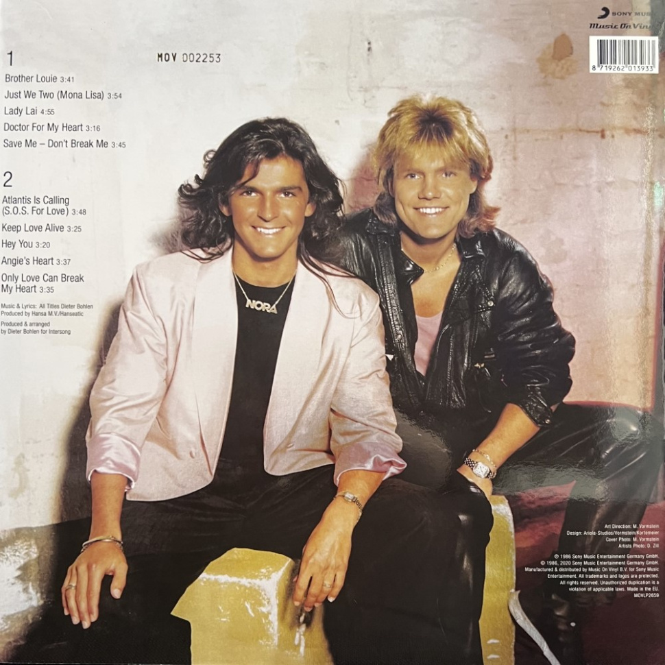 [60422] Modern Talking - Ready For Romance (LP | Transparent Red)