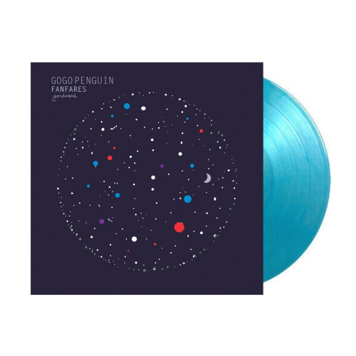 [56821] GoGo Penguin - Fanfares (LP | Transparent Turquoise Vinyl)