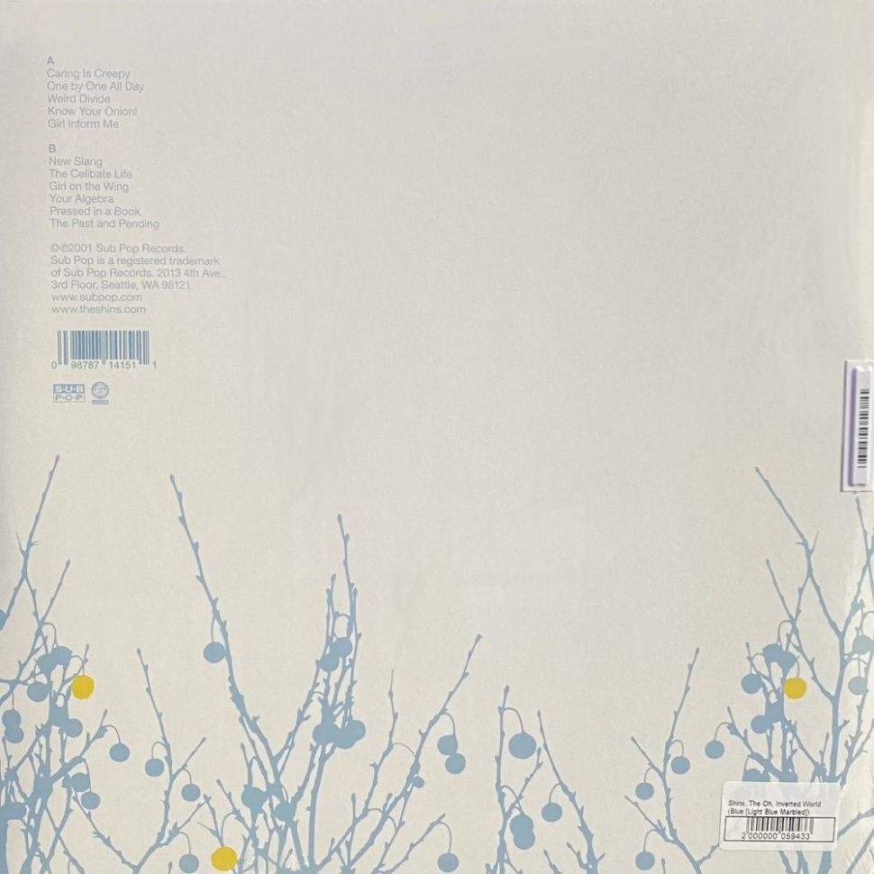 [59433] The Shins - Oh, Inverted World (LP | Blue [Light Blue Marbled])