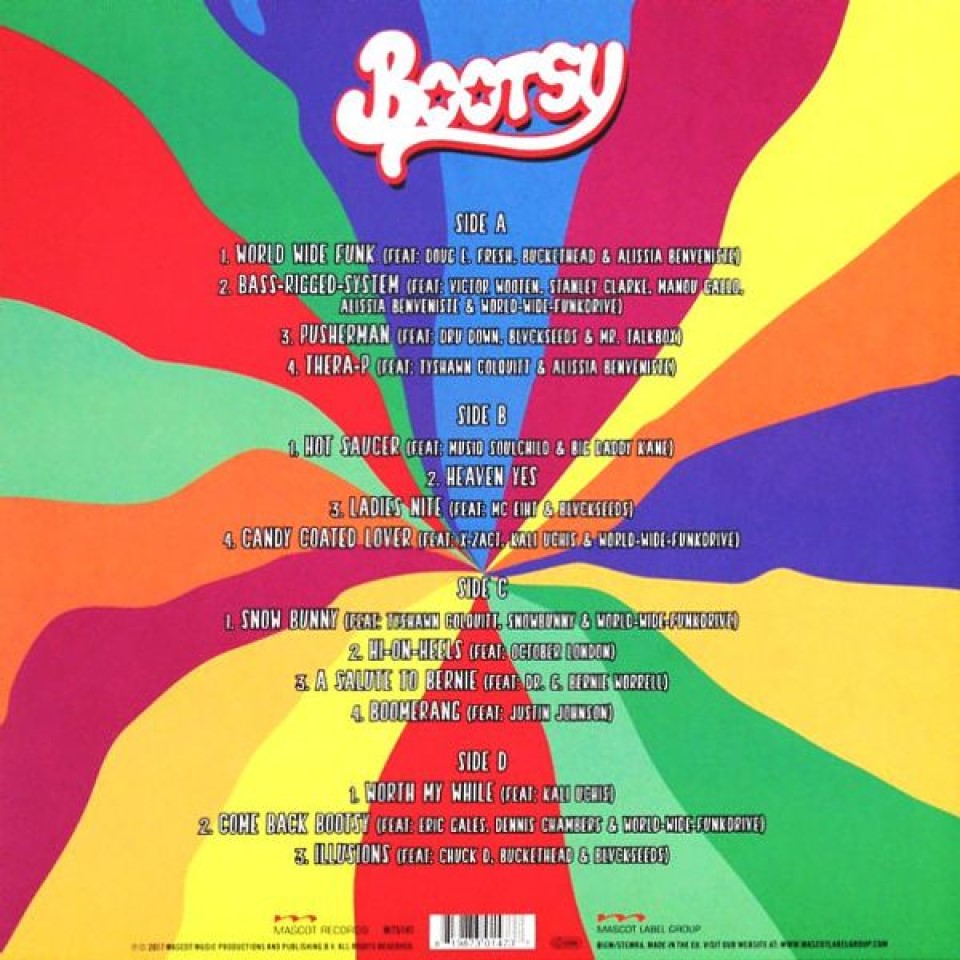 [48451] Bootsy Collins - World Wide Funk (2LP | Splatter)