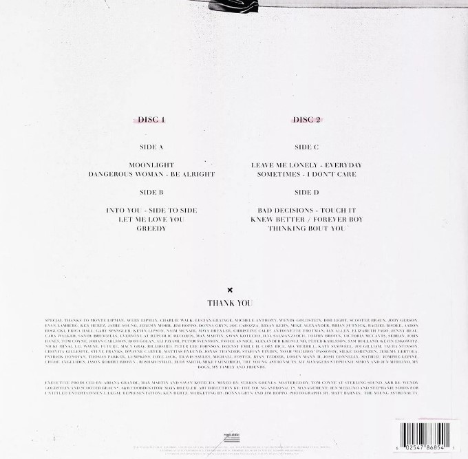 [23465] Ariana Grande - Dangerous Woman (2LP)