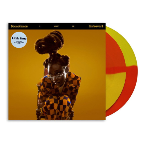 [53332] Little Simz - Sometimes I Might Be Introvert (2LP | Red Translucent / Yellow Translucent split)