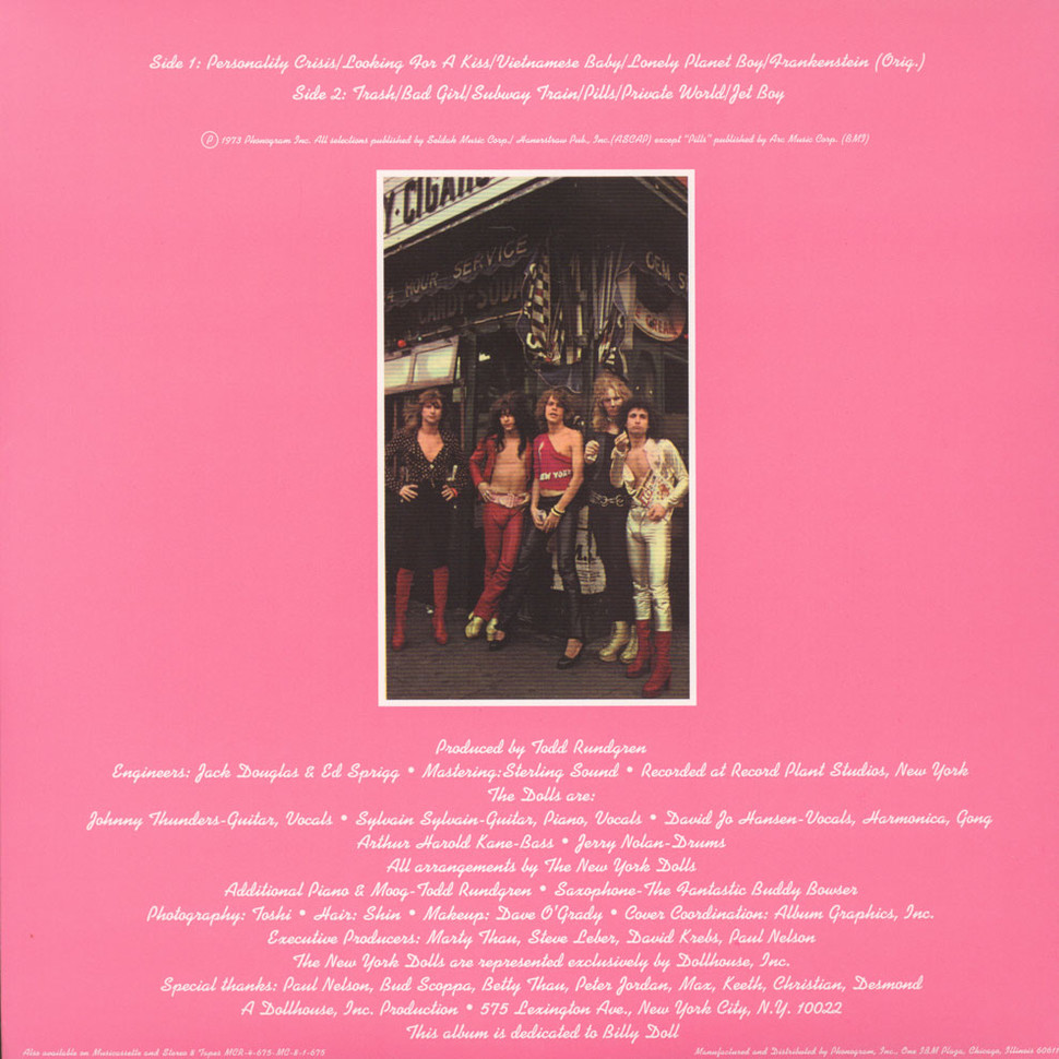 [44293] New York Dolls - New York Dolls (LP)