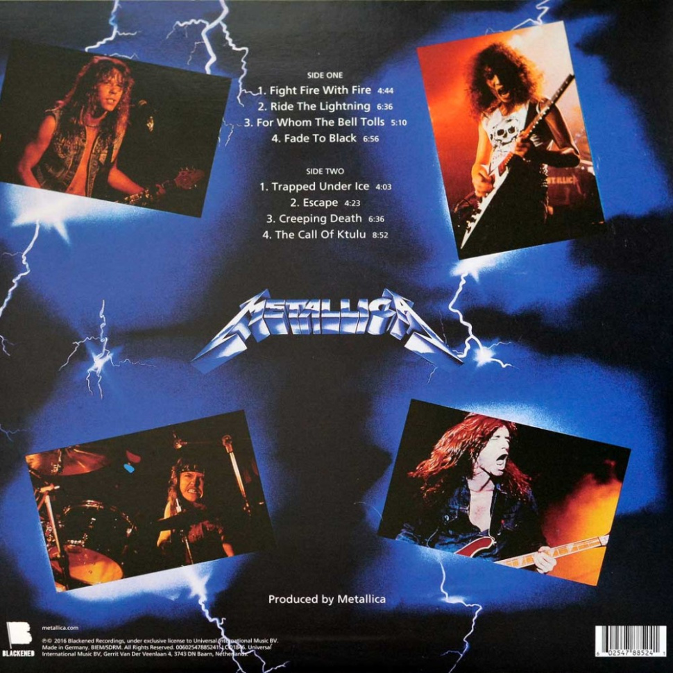 [48123] Metallica - Ride The Lightning (LP)
