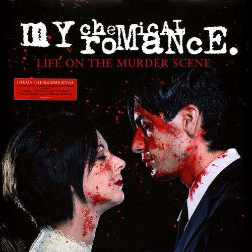 [35871] My Chemical Romance - Life On The Murder Scene (LP | Clear With Red Splatter)