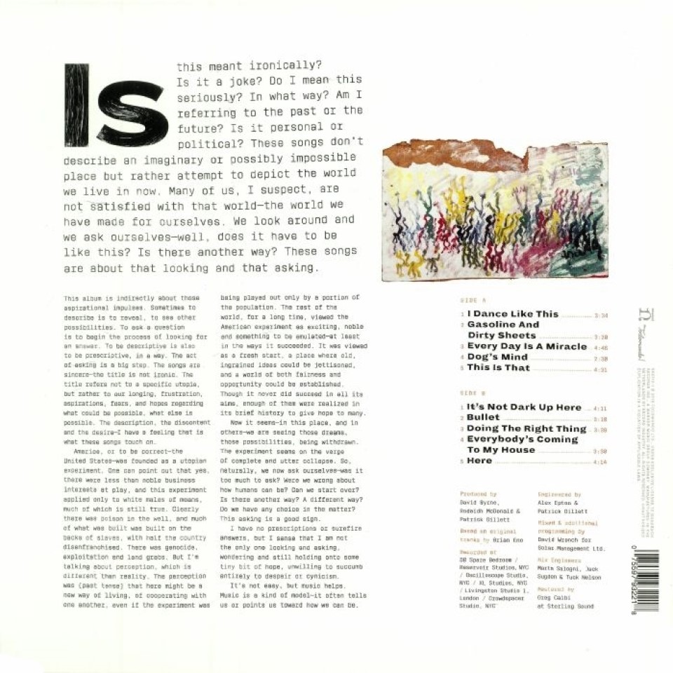 [39053] David Byrne - American Utopia (LP)