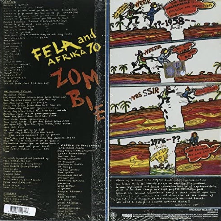 [8868] Fela Ransome-Kuti & The Africa '70 - Zombie (LP)