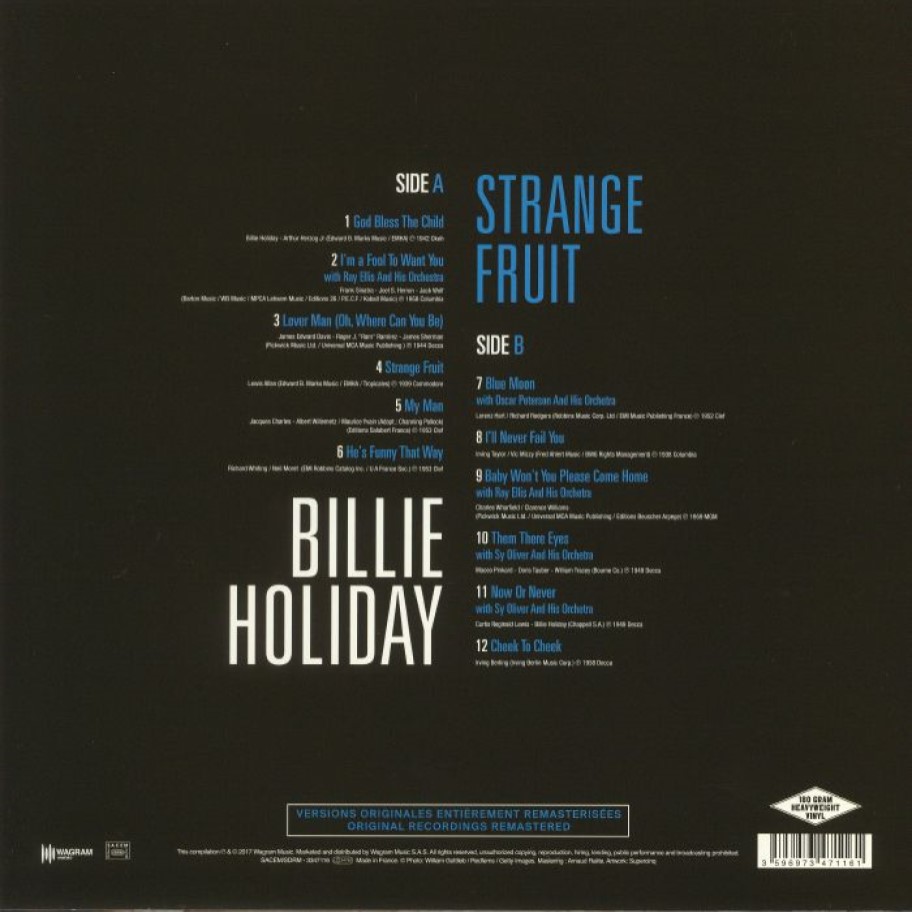 [55367] Billie Holiday - Strange Fruit (LP)