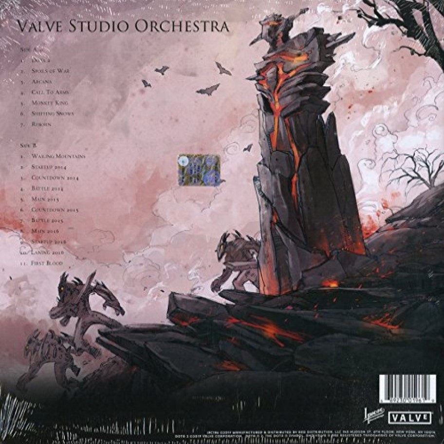 [71749] OST - The Dota 2 Official Soundtrack (LP | Red Translucent)